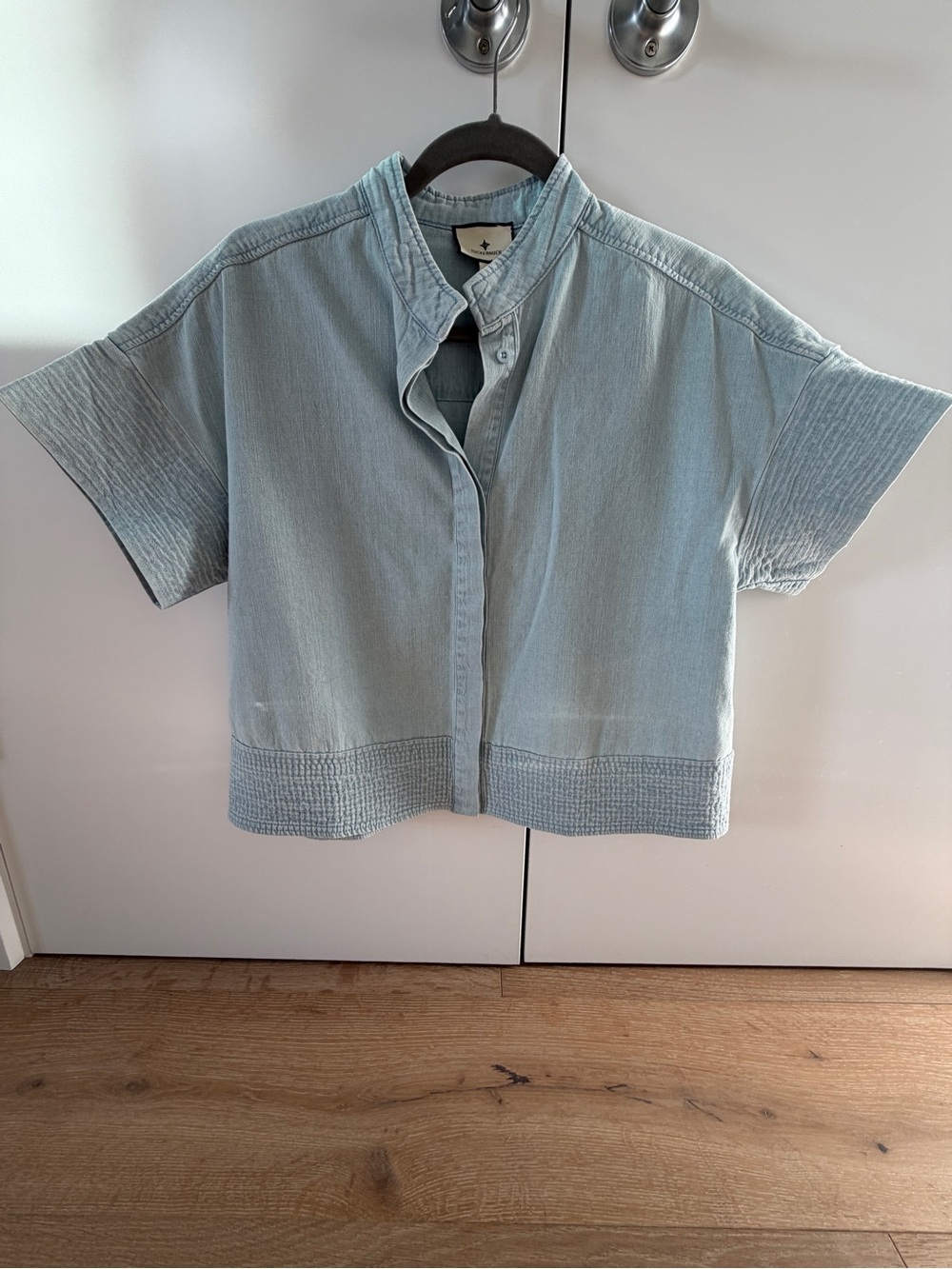 Tuckernuck Pale Blue Denim-Style Button Shirt